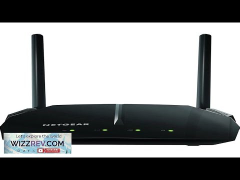 NETGEAR Ac1200 Dual Band WiFi Router Model R6120 681142036104| eBay