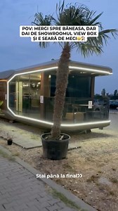 Sistemul inteligent cu comandă vocală și videoproiectorul sunt cele mai de preț atribute în serile cu scor strâns⚽️ 👉🏻Acum că știi ca te poți bucura de tehnologie oriunde ai amplasa căsuța, găsește modelul dorit pe viewboxhouses.com #viewboxhouses #capsulehouse #modernhomes #modularhomes #smartliving #showroom #bucuresti #bucurestiromania🇷🇴 #romania #baneasa #baneasashoppingcity #fyp | View Box Houses