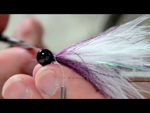 Rick Whorwood ties a Steelhead Marabou Jig