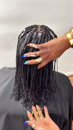 Mini Two Strand Twist Hairstyle