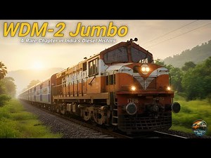 WDM-2 Jumbo | India’s Rare Diesel Legend That Vanished