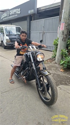 1987 Honda VT1100 Shadow Chopper 🔥 | Custom V-Twin Cruiser | #shorts