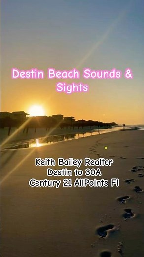 The Sound of Paradise in Destin #relaxation #beachsounds