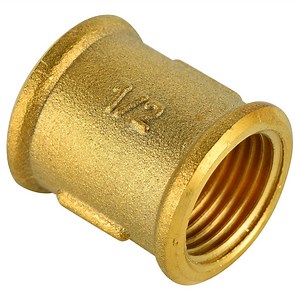 [Hot Item] Brass Straight Female Socket Fitting with Full Range Thread Size