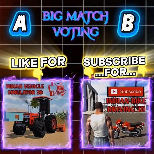 Dekhna kis game ke fans zyada hain😎India Vehicle Simulator 3D=LIKE❤️Indian Bike Driving 3D=SUBSCRIBE