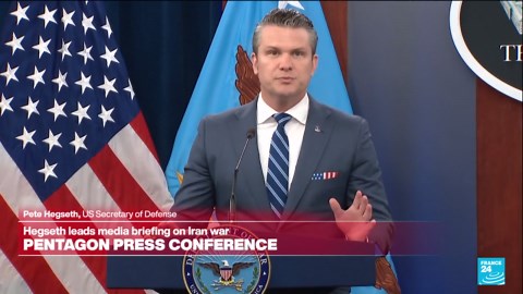 Replay: US Defense Secretary Pete Hegseth leads press conference on Iran war