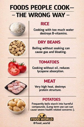 Foods You’re Cooking Wrong (And How to Fix Them!)