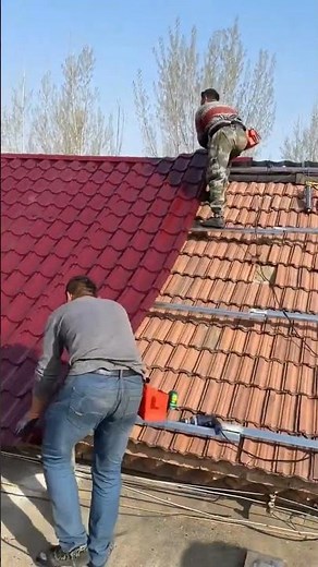 Installing Steel Roof Tiles:Start to Finish.