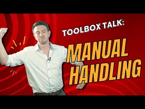 Manual Handling Toolbox Talk: Essential Lifting Techniques #injuryprevention #manualhandling