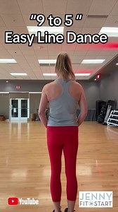 Easy Line Dance for Seniors: 9 to 5 Routine