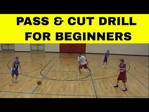 Fun Basketball Games & Drills: Passing - Pass & Cut for Beginners