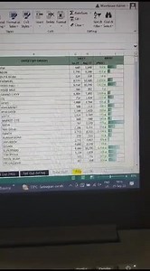 I can do data processing using Microsoft Excel