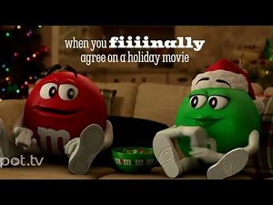 M&M's Commercial 2025 Holiday Movie Ad Review