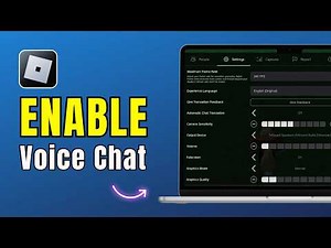 How To Activate Voice Chat in Roblox PC (Easy Guide 2026) | Enable Roblox VC Fast