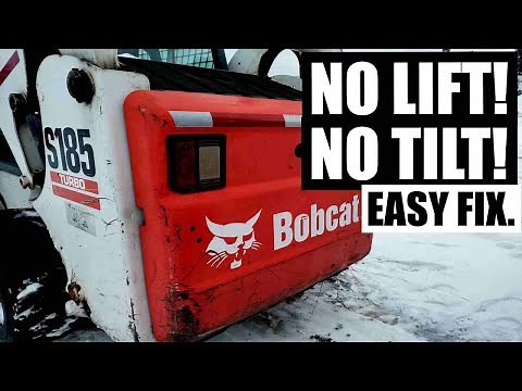 BOBCAT S185 SKID STEER LOADER NO LIFT, NO TILT DIAG & REPAIR | LIFT & TILT VALVE
