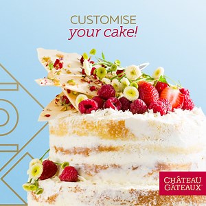 Can’t have a high tea without a centrepiece cake. 🍰 Did you know that you can customise Château Gâteaux cakes? Go for a double-layered delicacy and add your own toppers to fit your theme. ✨ #TheCakePeople #MakeYourMomentsExceptional #ChâteauGâteaux | CHÂTEAU GÂTEAUX