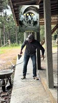 Inside the concrete mixer truck