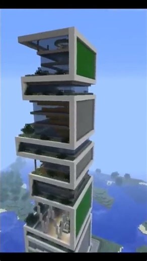 Epic minecraft apartment complex