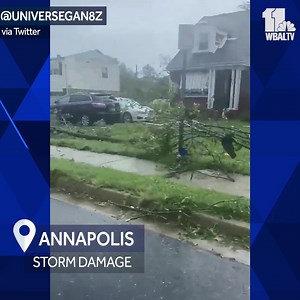 32K views · 419 reactions | A WBAL-TV 11 News user sent in this recap footage of the damage Ida left behind in Annapolis >> https://on.wbaltv.com/3BwTQgX | WBAL-TV 11 Baltimore | Facebook