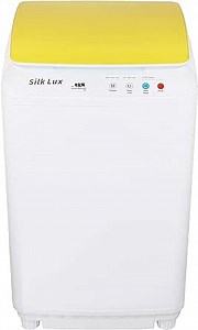 The Laundry Alternative, Silk Lux, Portable Washing Machine, Mini Washer, Fully Automatic and Compact, 7+ Pound Load-Capacity, Yellow
