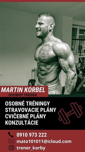 @korby_srandy on Instagram: "trener_korby online coaching #samesatoneurobi -Tréningový plán -Jedálnicky -Prípadná spolupráca📩 -Osobný tréner @_damifit_ Instagram :https://www.instagram.com/trener_korby/profilecard/?igsh=MWJ4dW42aGoxNHozcg== YouTube: https://youtube.com/@martinkorbel5119?feature=shared YouTube rybárske : https://youtube.com/@samesatonechyti?si=ZuvplUUlZYwzPXn8 Tiktok: https://www.tiktok.com/@samesatoneurobi?_t=ZN-8tMKO1cN3Ic&_r=1 Zľavový kod: KORBY10 https://www.androrganics.eu/