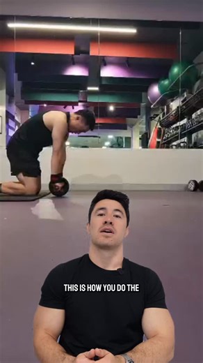 How to do the ab rollout correctly to strengthen your core (and not hurt your lower back) ✅ | Brock Ashby