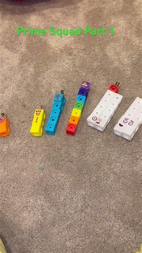 Numberblock prime squad part 1. #numberblock #creativekid #numberblocktoys #mathisfun #funblocks