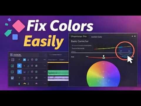 Fix Video Color Easily in Premiere Pro | Lumetri & Basic Color Correction (2 Min Tutorial)