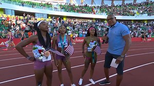 725K views · 16K reactions | Three training partners are heading to the #ParisOlympics together in the women's 100  1. Sha'Carri Richardson 2. Melissa Jefferson 3. Twanisha Terry : NBC and Peacock TV #MTUSA | #TrackFieldTrials24 | Team USA | Facebook