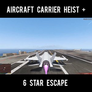 76K views · 281 reactions | GTA 5 - Aircraft Carrier Heist + 6 Star Escape  | The Game Debugger | Facebook