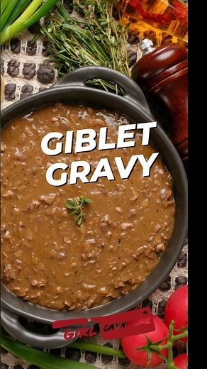How to make classic giblet gravy for your Thanksgiving Turkey 🦃