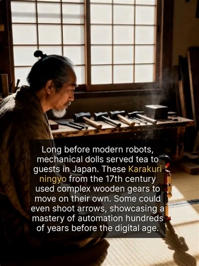 Japan's Secret Robots- Karakuri Dolls That Served Tea & Shot Arrows