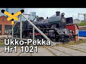 Steam locomotive. How the train prepares for museum days, Railways in Finland 160 years, Part 1.