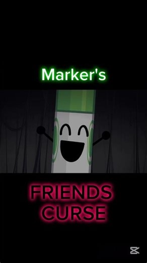 Marker's Friends CURSE [Stapy, Foldy, Tree, Fanny, Black Hole and Book]