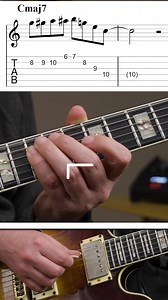 234K views · 2.2K reactions | Easy Cmaj7 Jazz Licks  - 3 Levels (Beginner to Pro) #guitar You can do so much with a basic arpeggio! Here are 3 levels of Jazz licks using this incredibly simple Cmaj7 arpeggio  It can go from Beginner to Pro or easy to difficult, but it all sounds great! PDF on Patreon | Jens Larsen YouTube Lessons | Facebook
