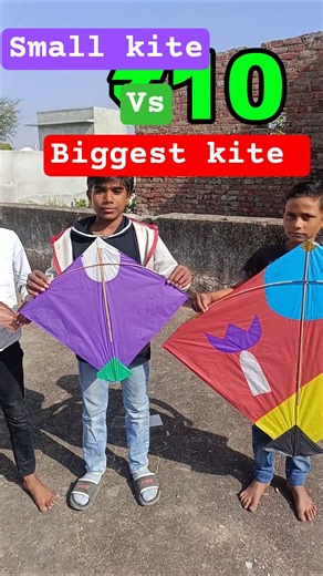 SMALL TO GIANT KITE ! #shorts