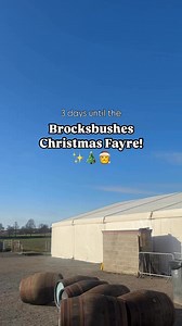 17K views · 107 reactions | 3 days until we open the doors to the 2024 Christmas Fayre! ✨ Our team have been working incredibly hard, making everything come to life, ready for you to experience over this upcoming weekend! 朗Stay tuned for more updates and sneak peeks There’s still some spaces available, but slots are starting to sell out! Book the remaining slots via our website www.brocksbushes.co.uk/pages/christmas-fayre | Brocksbushes Farm Shop | Facebook