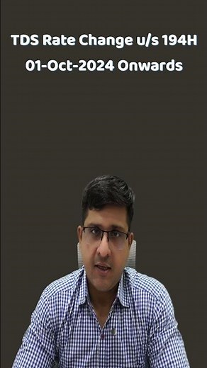 194H TDS on Commission Rate Change by FA 2024 #tds