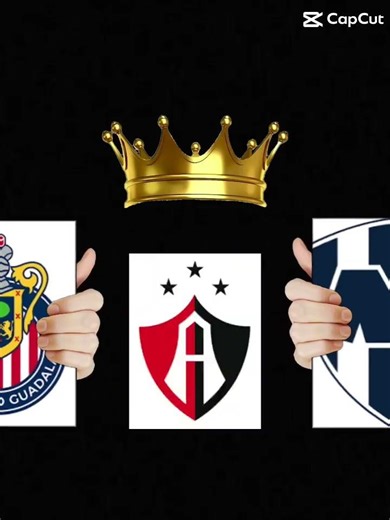Atlas es el rey🔴⚫️👑#atlasfc #rayados #chivas #rey #guadalajara #monterrey #equipoganador