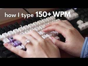 How to Type Faster 150   wpm Video Lecture - Class 6