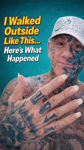 I walked outside like this...HERE'S WHAT HAPPENED NEXT!