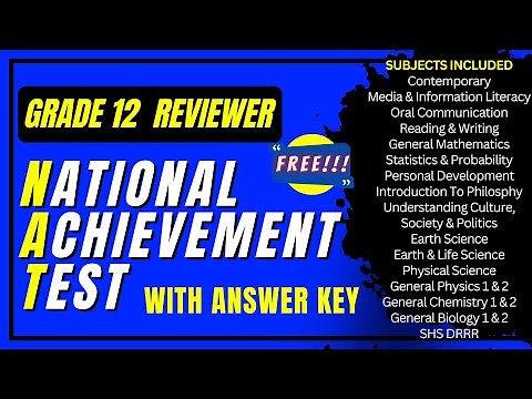 DepEd NAT Reviewer With Answer Key for SY 2022-2023