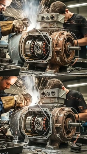 3. Rusted Motor Reborn – Full Restoration Process