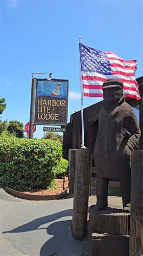 Visit Fort Bragg, California on Instagram: "Discover Harbor Light Lodge in Fort Bragg, where many rooms offer private balconies with breathtaking views of Noyo Harbor. Relax while taking in peaceful mornings by the water and stunning sunsets in the evening. Just minutes from the harbor, local seafood restaurants, and unique shopping. #visitcalifornia #coastalliving #HarborLightLodge #HarborViews #ExploreCalifornia"