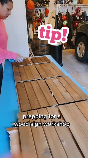 This is a lifesaver when making hand-painted signs!! FOLLOW for more tips & product info. #makersgonnamake #prepwork #tipsandtricks #makersoftiktok #woodsigns #diy #diywoodsigns #spring2022 #signmaker #makeitwithmichaels #signmakersoftiktok #fyp
