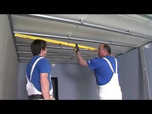 Sádrokarton montáž podhledu