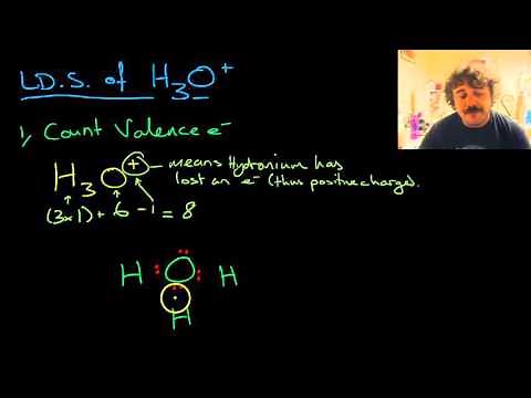 Hydronium Ion Formation and Lewis Dot Structure