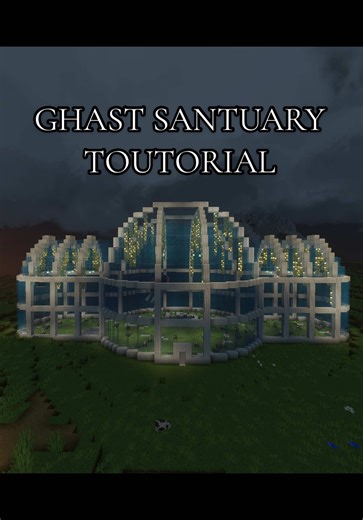 Ghast Sanctuary Tutorial in Minecraft