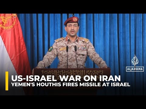 Yemen's Houthis launch second missile, drone assault on Israel as war with Iran intensifies