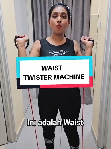 Indoor Waist Twister Machine for Effective Home Workouts